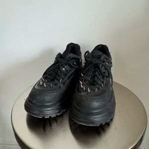 Rare Tokyo Black Spiked Sneakers